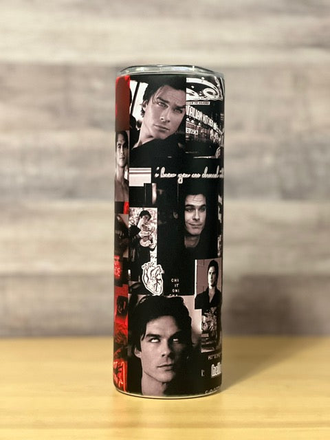 Vampire Diaries - Daemon Salvatore - 20oz Skinny Tumble