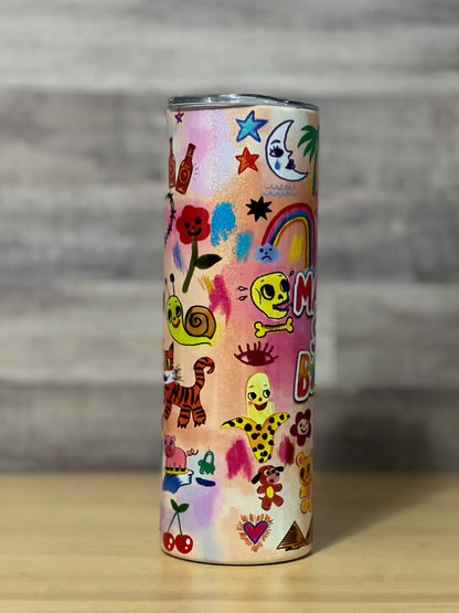 Mañana Sera Bonito - Special T-Cup - 20oz Skinny tumbler