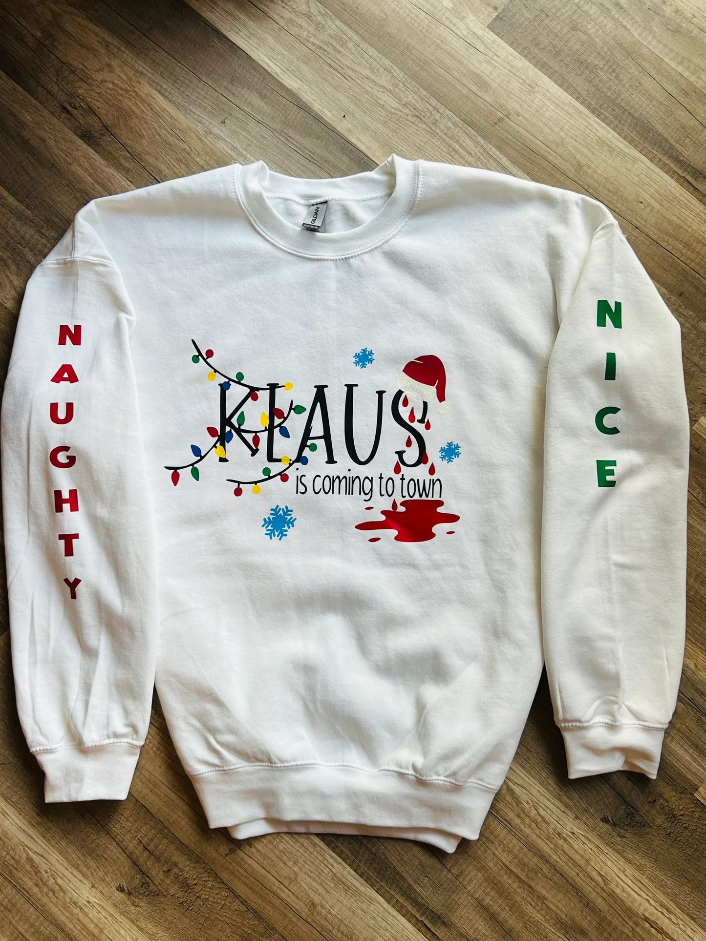 Klaus is coming to town| Klaus Mikaelson Sweatshirt| TV show inspired