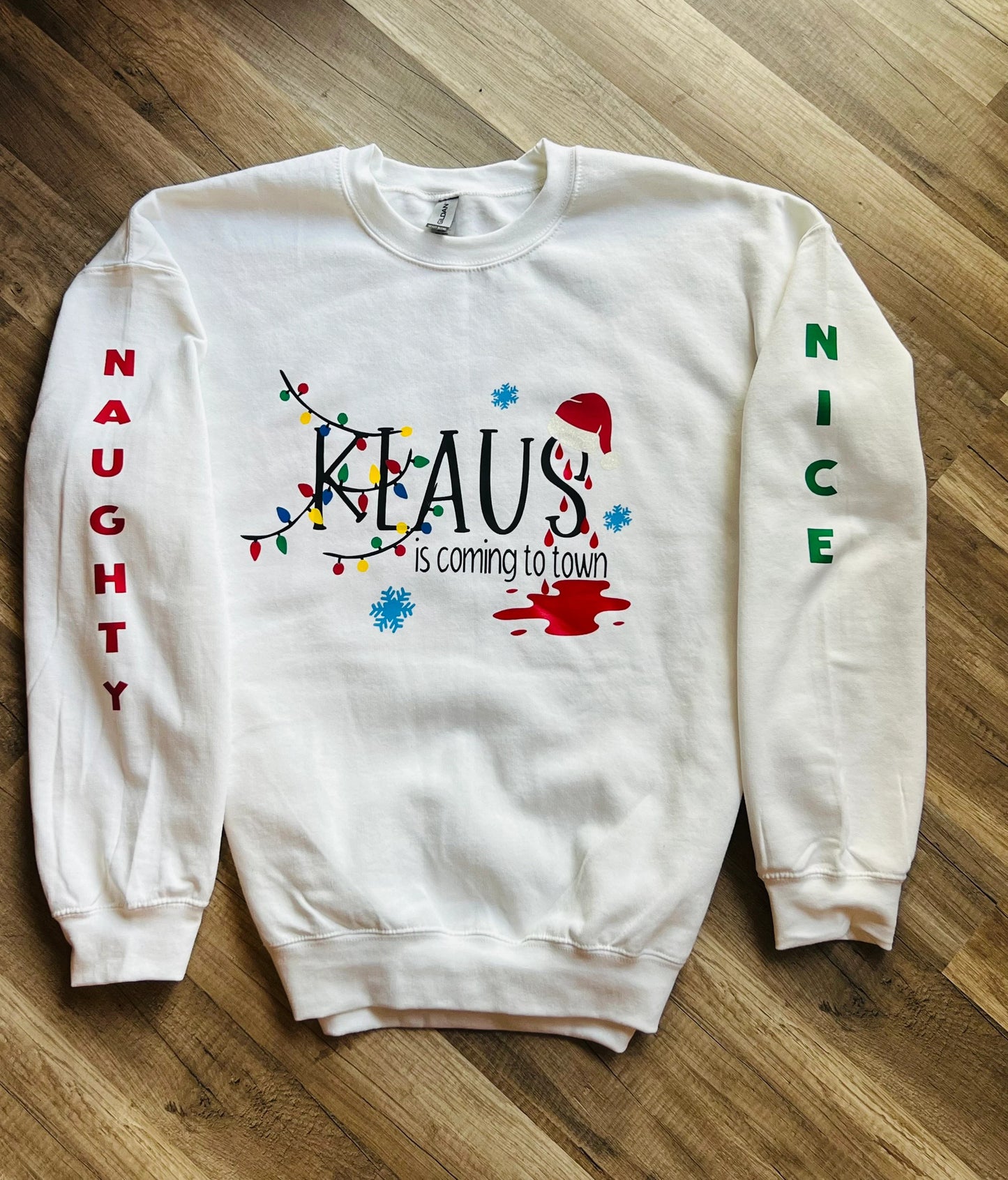 Klaus is coming to town| Klaus Mikaelson Sweatshirt| TV show inspired