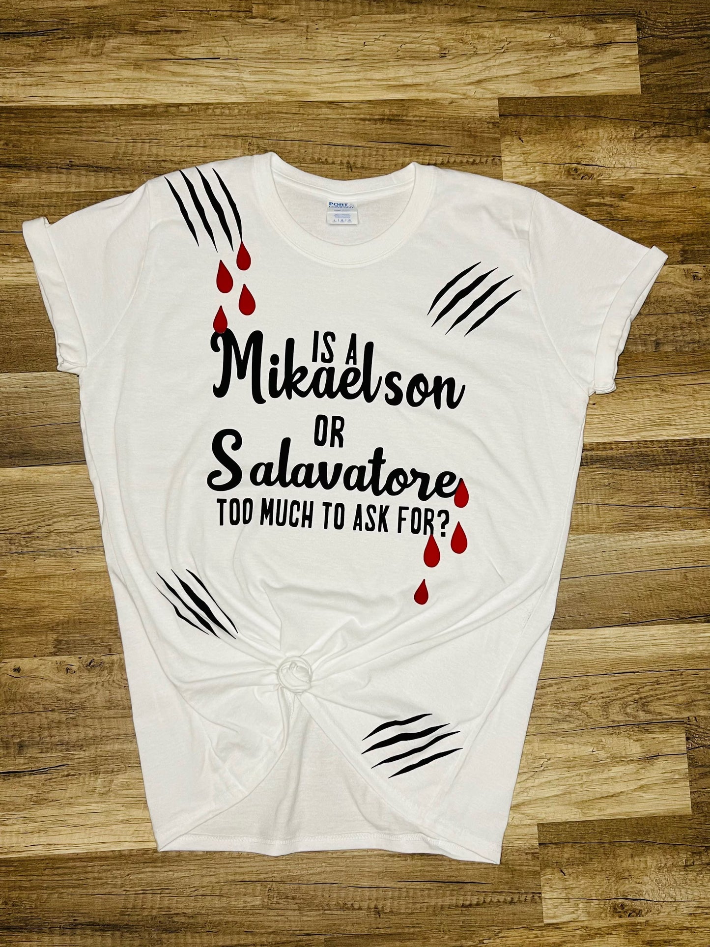 TVD fan shirt| Salvatore brothers| Mikaelson Brothers