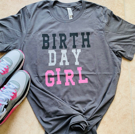 Birthday shirt, made in the 80's, shirt for her