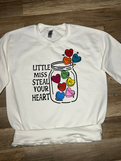 TVD fan sweatshirt| Little miss steal your heart|  jar of hearts