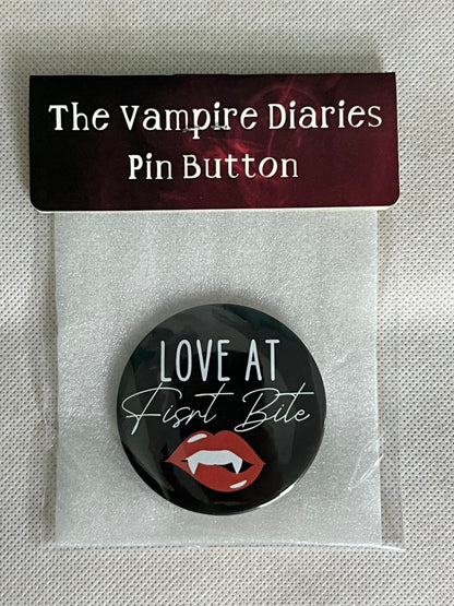 Pinned buttons  Vampire Diaries Universe edition 1.25”, 2.25”