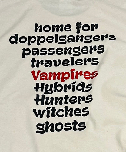 TVD fan shirt| Mystic Falls home to Vampires