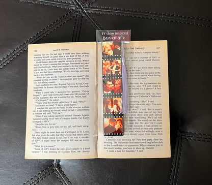 TVD Couples| Klaroline |TV Show Inspired Bookmarks | Wood Bookmark| Gift Book Lovers | Bookish | Tassel | Double Sided| Sublimated