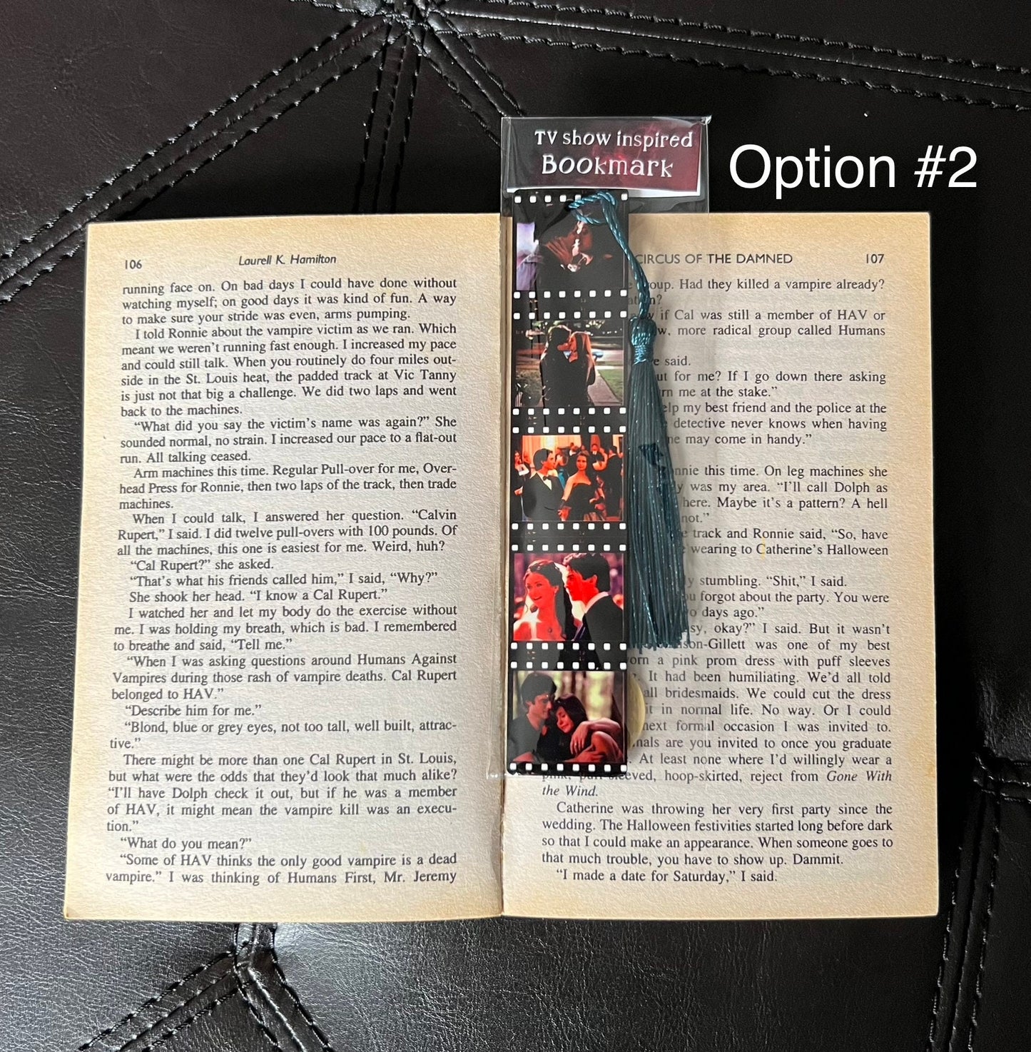 TVD Couples| Delena |TV Show Inspired Bookmarks | Wood Bookmark| Gift Book Lovers | Bookish | Tassel | Double Sided| Sublimated