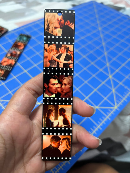 TVD Couples| Klaroline |TV Show Inspired Bookmarks | Wood Bookmark| Gift Book Lovers | Bookish | Tassel | Double Sided| Sublimated