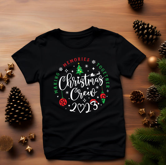 Friends Matching Christmas shirt- Christmas crew- Christmas shirt for family reunion- Christmas with friends