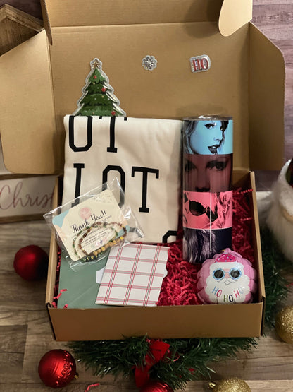 Ultimate Swiftie Gift Box| T-shirt and Tumbler bundle|Christmas Gift Box| TS inspire bundle|Not a lot going on